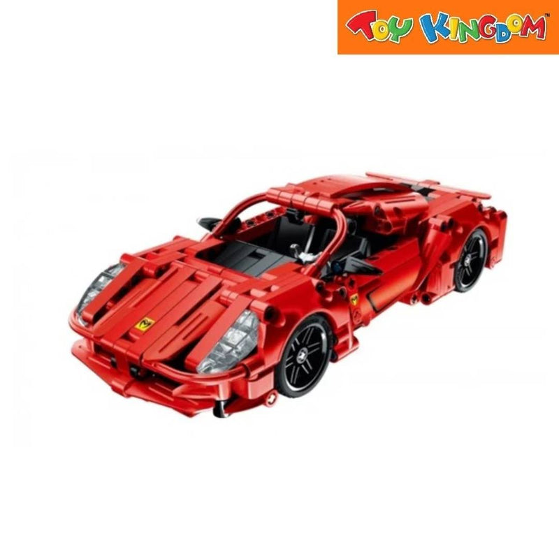 IM.Master Pull Back Supercar Red 437pcs Building Blocks