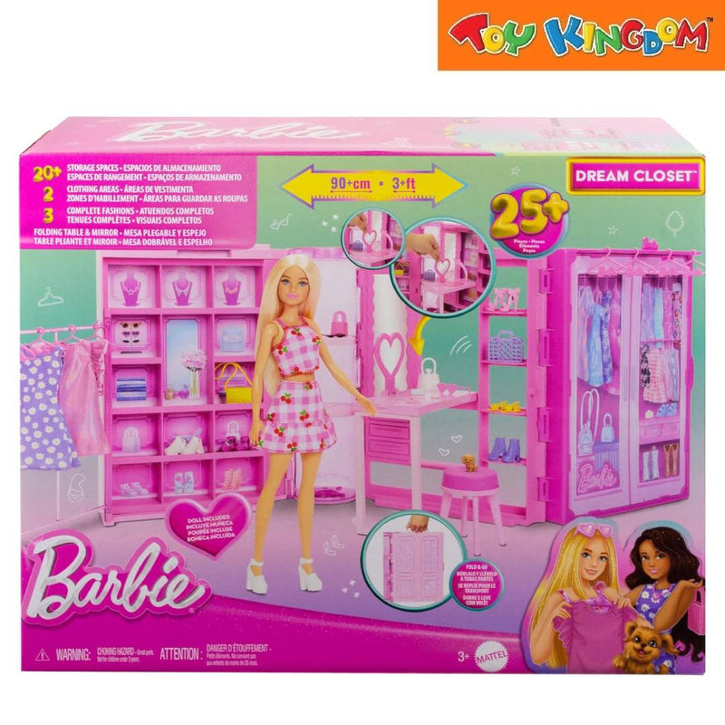 Barbie Dream Closet 3.0 With Doll  Playset