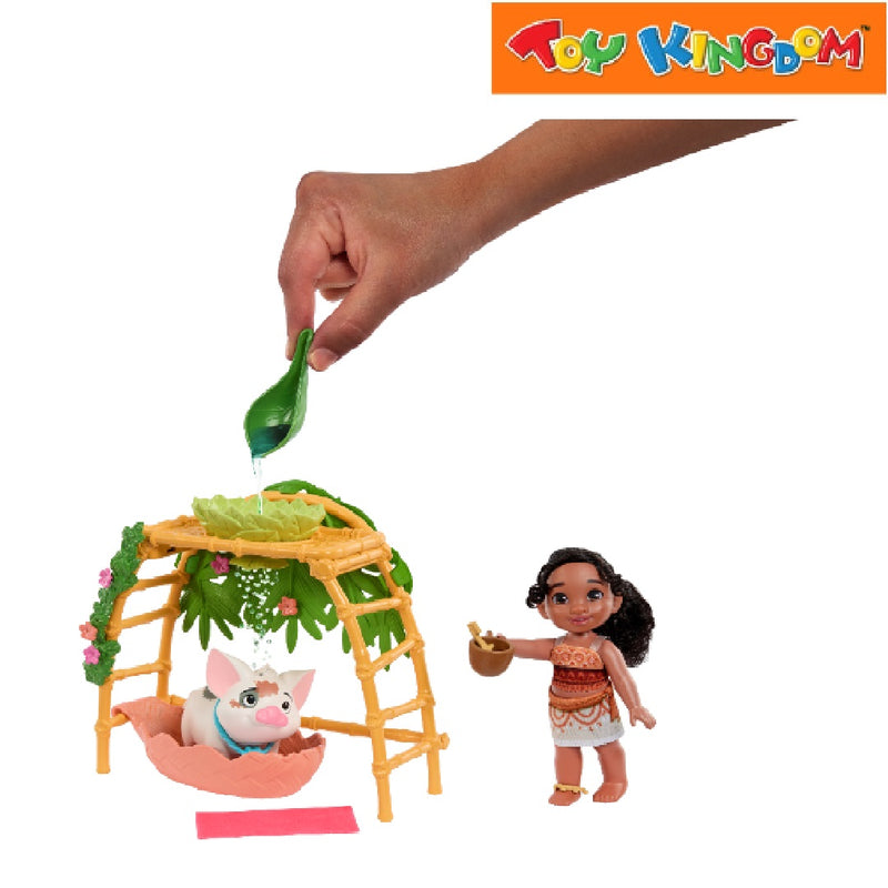 Disney Moana 2 Simea & Pua Bath Time Fun Fashion Doll Playset