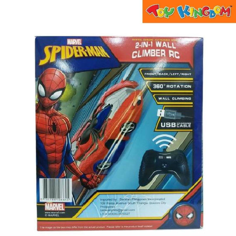 Marvel Spider-Man Wall Climber 2in1 RC Die-cast