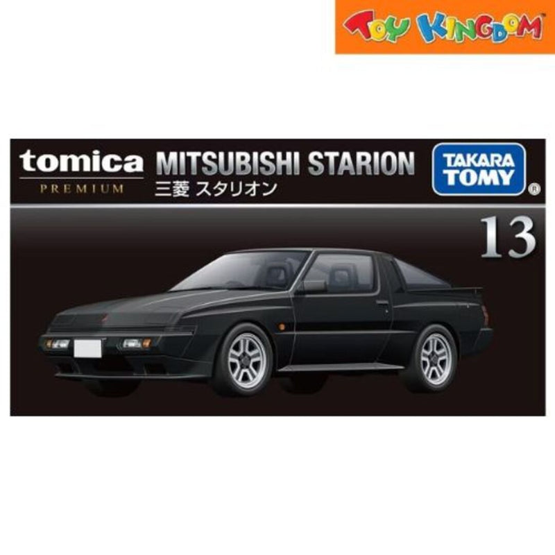 Tomica No.13 Premium Mitsubishi Starion Black Die-cast