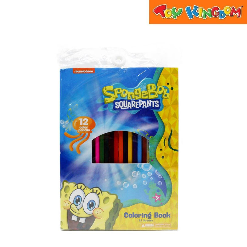 SpongeBob SquarePants 32 Scenes Coloring Book