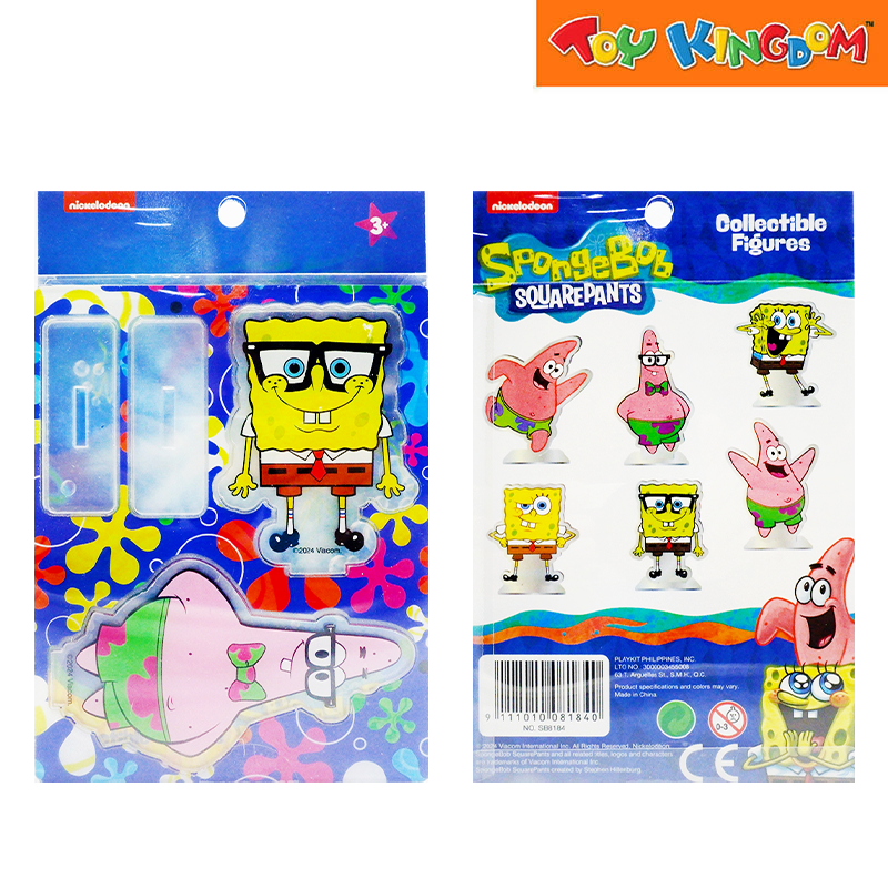 SpongeBob SB8184 3 SquarePants Collectible Figure