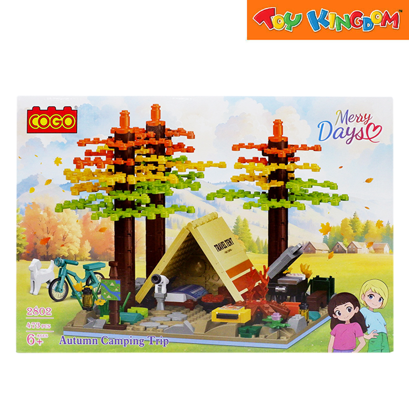 Cogo 2802 Merry Days Autumn Camping Trip 473pcs Blocks