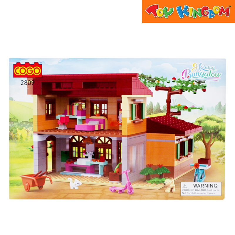 Cogo 2809 Holiday Bungalow Country Villa 922pcs Blocks