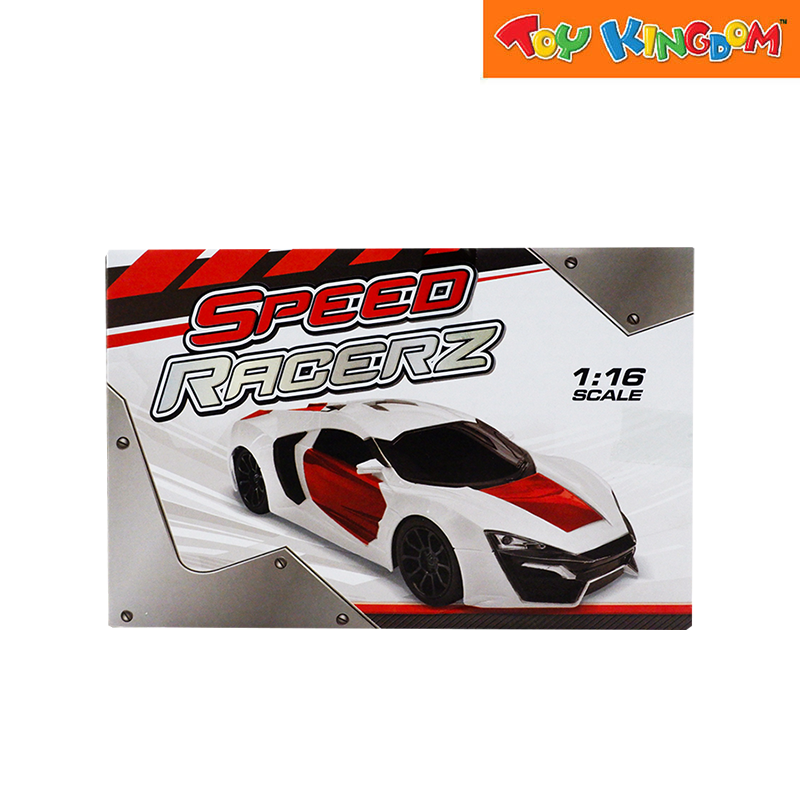 Dream Machine 1:16 RC Speed Racerz White Die-cast