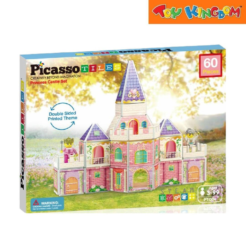 Picasso Tiles 60pcs Princess Castle Set