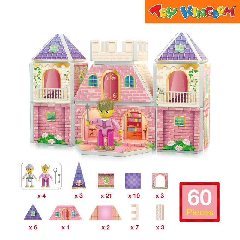 Picasso Tiles 60pcs Princess Castle Set