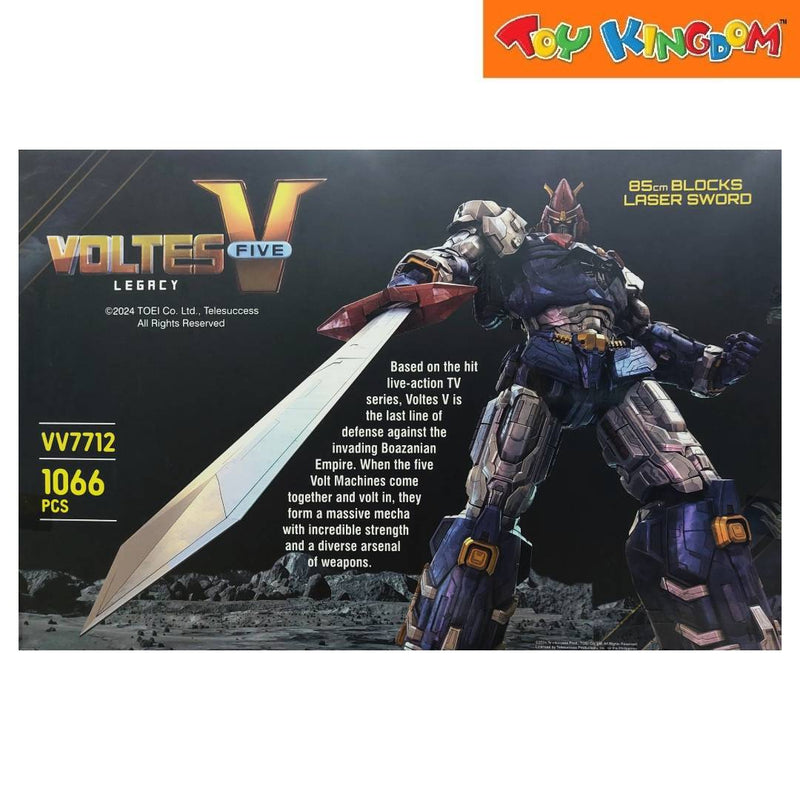 Voltes V Legacy 1066pcs 85 cm Blocks Laser Sword