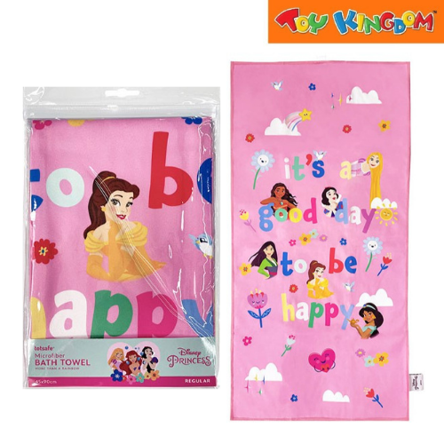 Totsafe Disney Princess More Than A Rainbow Regular Microfiber Bath Towel