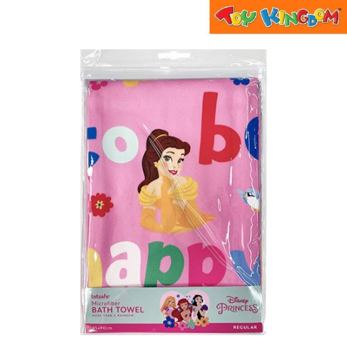 Totsafe Disney Princess More Than A Rainbow Regular Microfiber Bath Towel