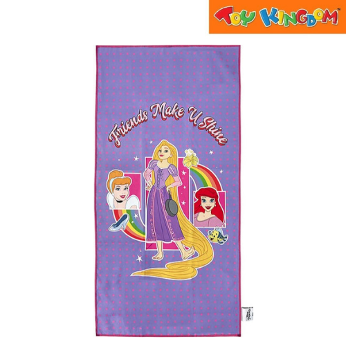 Totsafe Disney Princess Sticker Collage Regular Microfiber Bath Towel