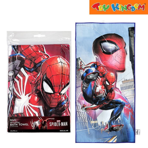 Totsafe Marvel Gamerverse Spider-Man Regular Microfiber Bath Towel