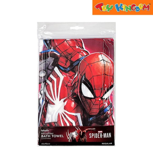 Totsafe Marvel Gamerverse Spider-Man Regular Microfiber Bath Towel