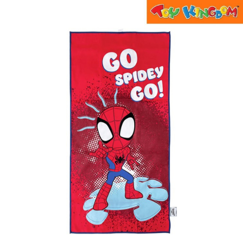 Totsafe Marvel Spidey And His Amazing Friends Regular Microfiber Bath Towel