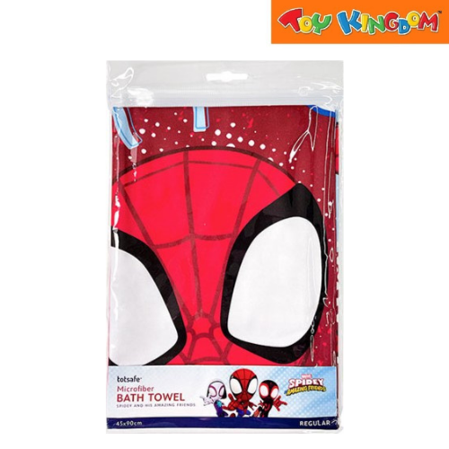 Totsafe Marvel Spidey And His Amazing Friends Regular Microfiber Bath Towel