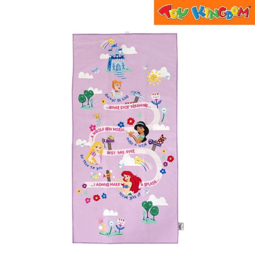 Totsafe Disney Princess More Than A Rainbow Large Microfiber Bath Towel