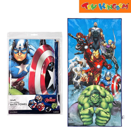 Totsafe Marvel Avengers Classic Large Microfiber Bath Towel