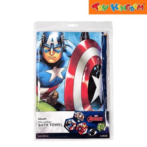 Totsafe Marvel Avengers Classic Large Microfiber Bath Towel