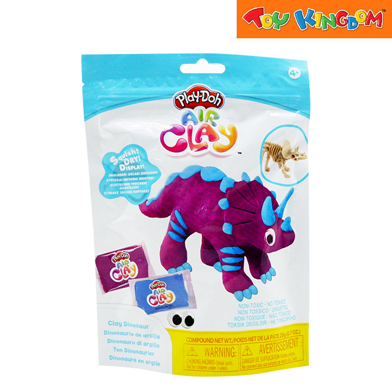 Play-Doh Air Clay Purple Dinosaur Rhino