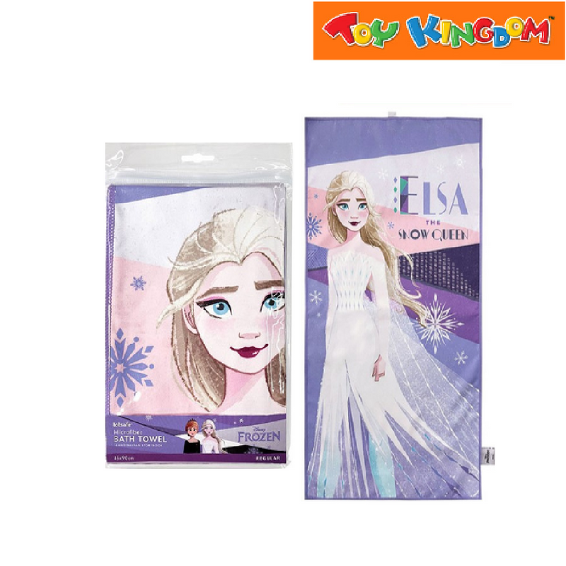 Totsafe Disney Frozen Scandinavian Storybook Elsa Regular Microfiber Bath Towel