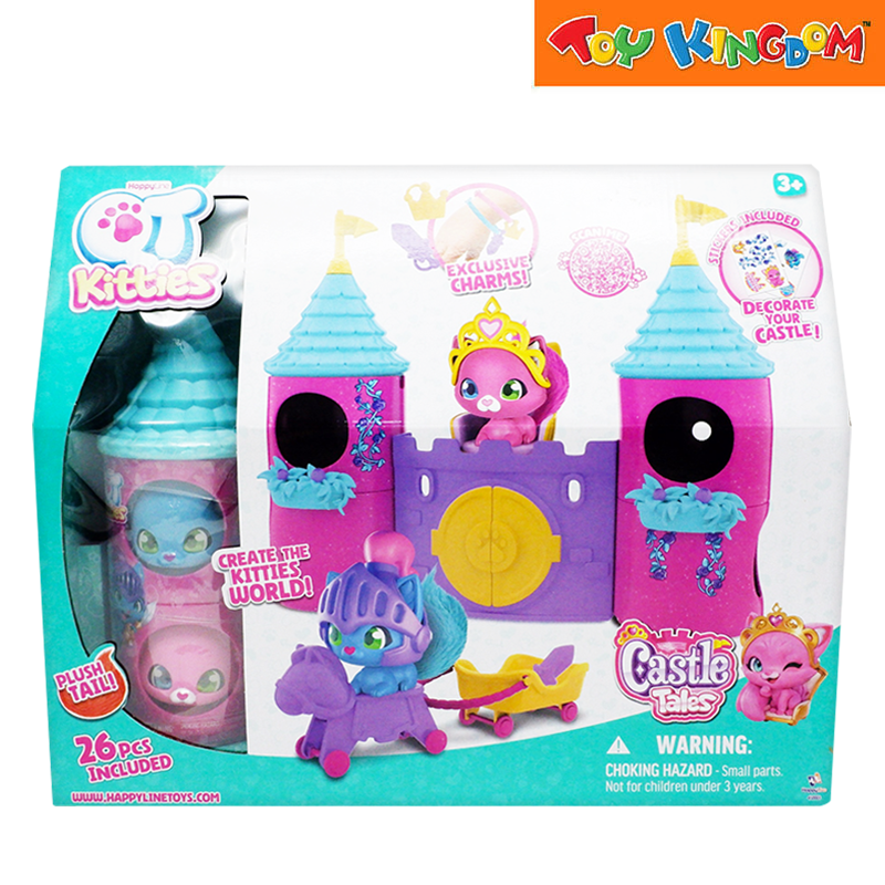 Happy Line QT Kitties Castle Tales Playset