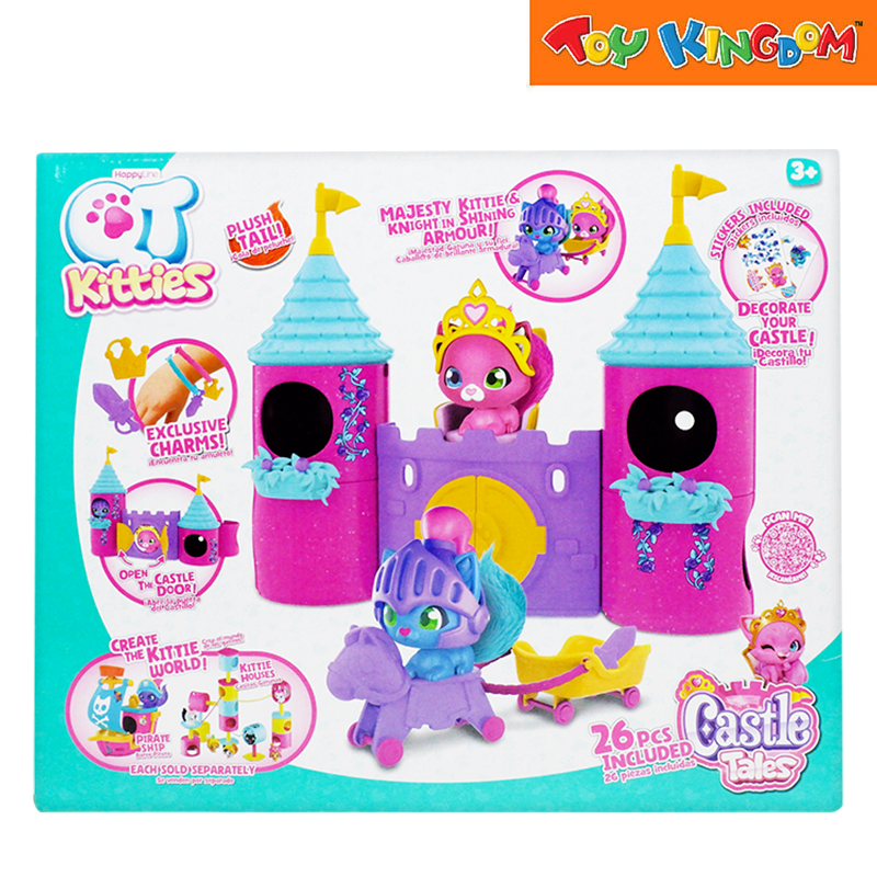 Happy Line QT Kitties Castle Tales Playset