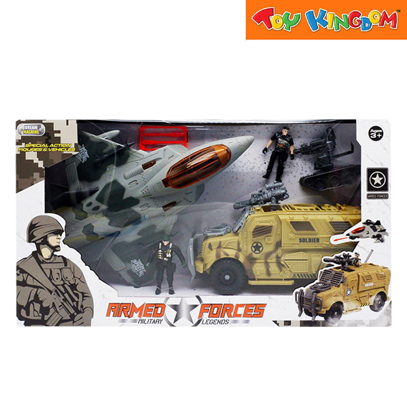 Dream Machine Armed Forces Military Legends Soldier Playset