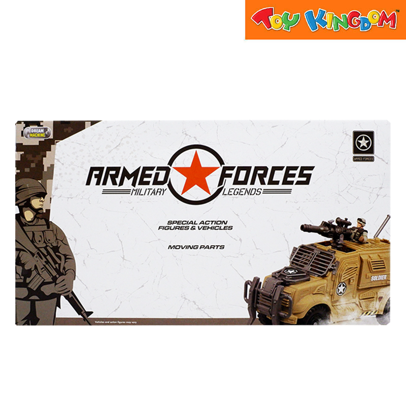 Dream Machine Armed Forces Military Legends Soldier Playset