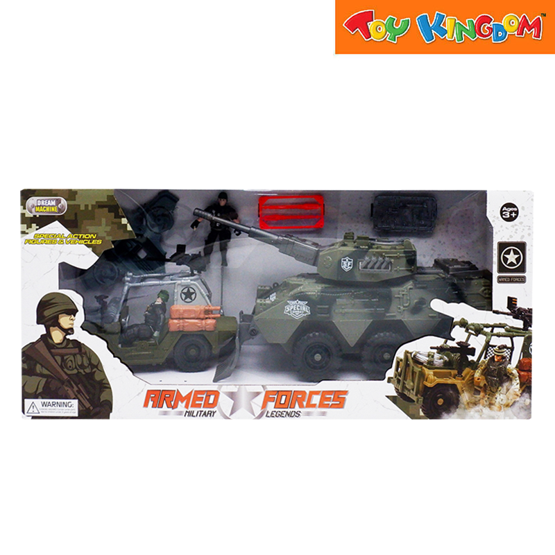 Dream Machine Armed Forces Military Legends Special Combat Playset