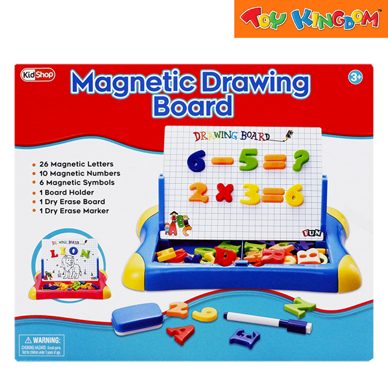 KidShop Magnetic Drawing Board Blue