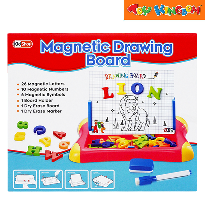 KidShop Magnetic Drawing Board Blue