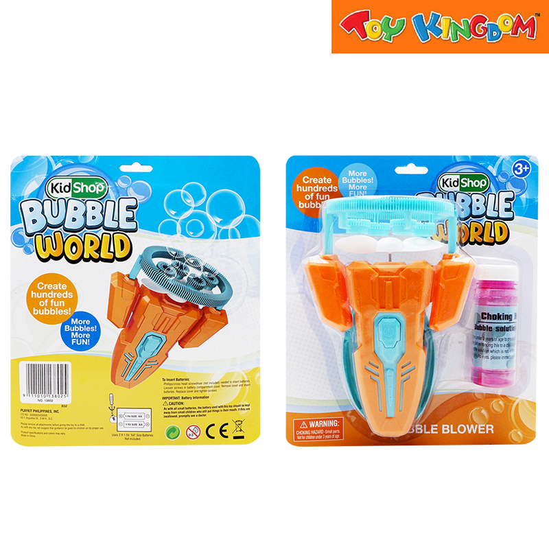 KidShop Bubble World Blower Water Blaster