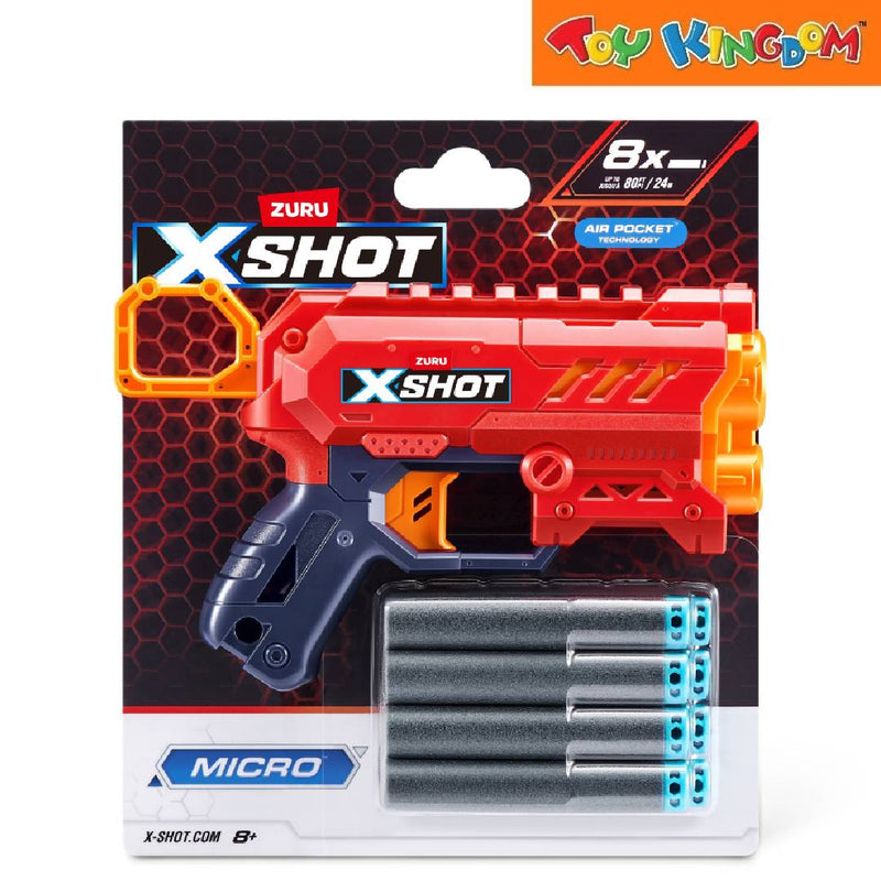 X-Shot Micro 8pcs Dart Blaster