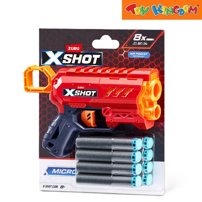 X-Shot Micro 8pcs Dart Blaster