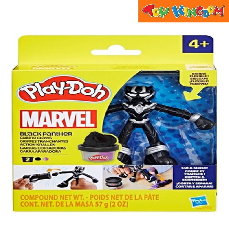 Play-Doh Marvel Cutting Claws Black Panther Playset