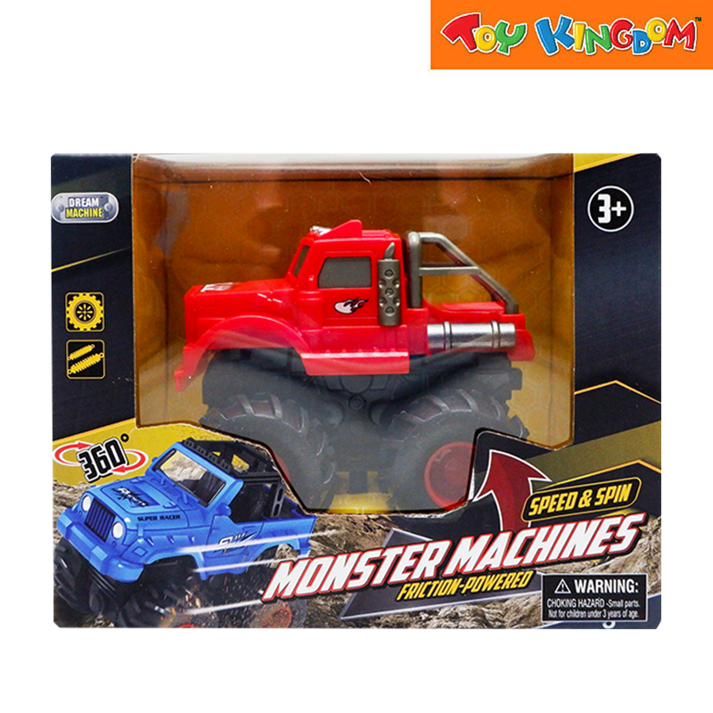 Dream Machine 90191 F/P Monster Machines Speed & Spin Vehicle