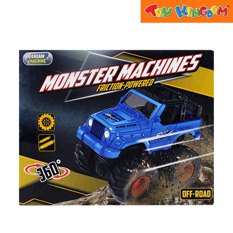 Dream Machine 90191 F/P Monster Machines Speed & Spin Vehicle