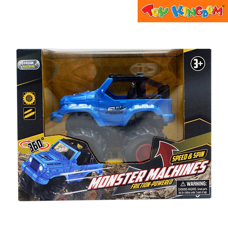 Dream Machine 90192 F/P Monster Machines Speed & Spin Vehicle