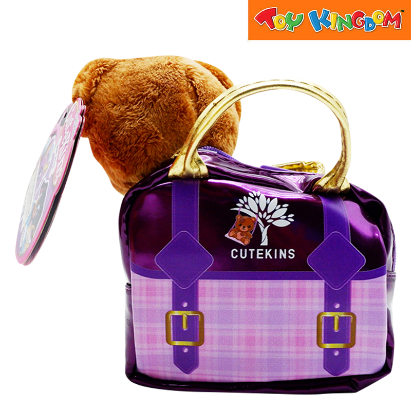 CuteKins Puppy Brown Mini Pet & Carrier