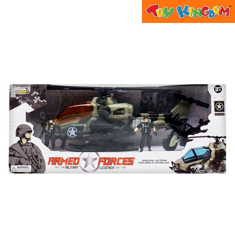 Dream Machine 90136 Armed Forces Military Legends Soldier Playset