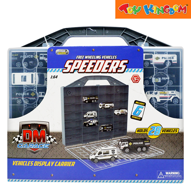 Dream Machine F/W Speeders Garage Blue Vehicles Display Carrier