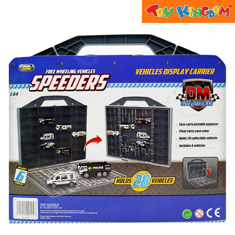 Dream Machine F/W Speeders Garage Blue Vehicles Display Carrier