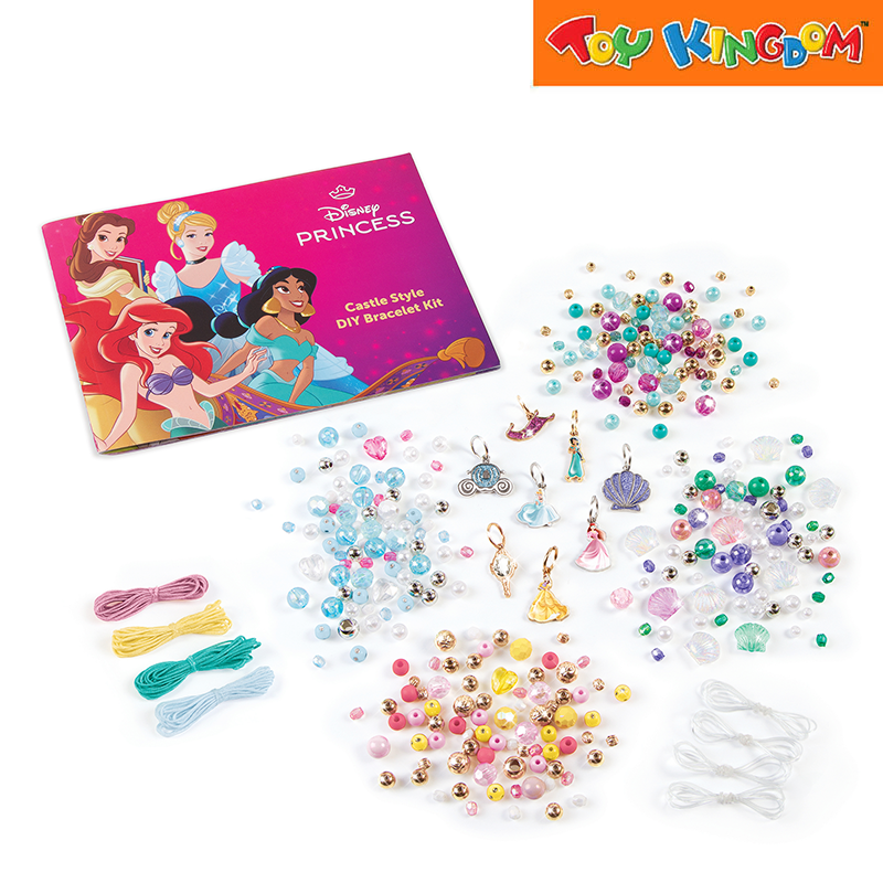 Make It Real Disney Princess 332pcs Castle Style DIY Bracelet Kit