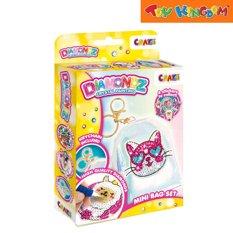 Craze Toys Diamondz Crystal Painting Mini Bag Set