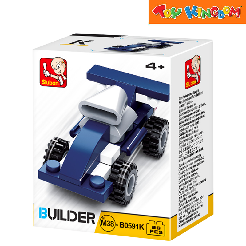 Sluban M38 B0591K Builder Race Car Blocks