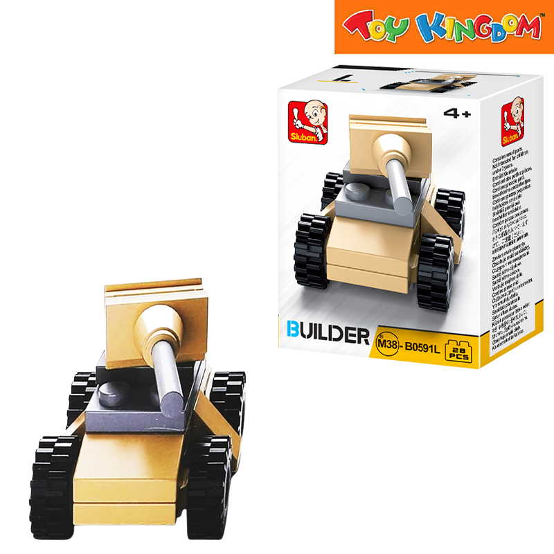 Sluban M38 B0591L Builder Tank Blocks