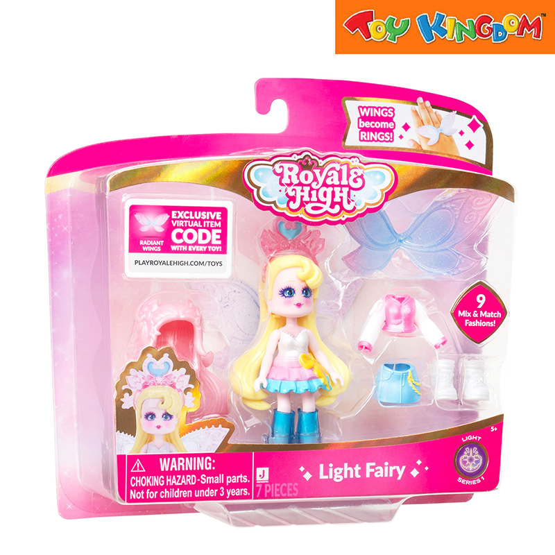 Royale High Series 1 Light Fairy 7pcs Mix & Match Fashions