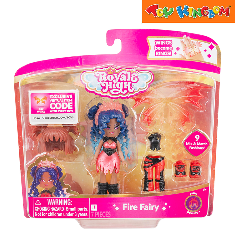 Royale High Series 1 Fire Fairy 7pcs Mix & Match Fashions