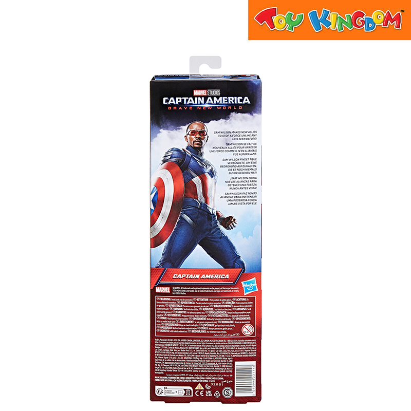 Marvel Avengers Titan Hero Series BNW Captain America Action Figure